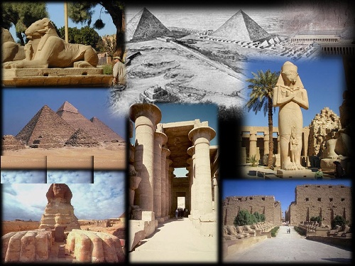 دانلود فایل دانلود پاورپوینت  معرفی چند بنای معروف مصر